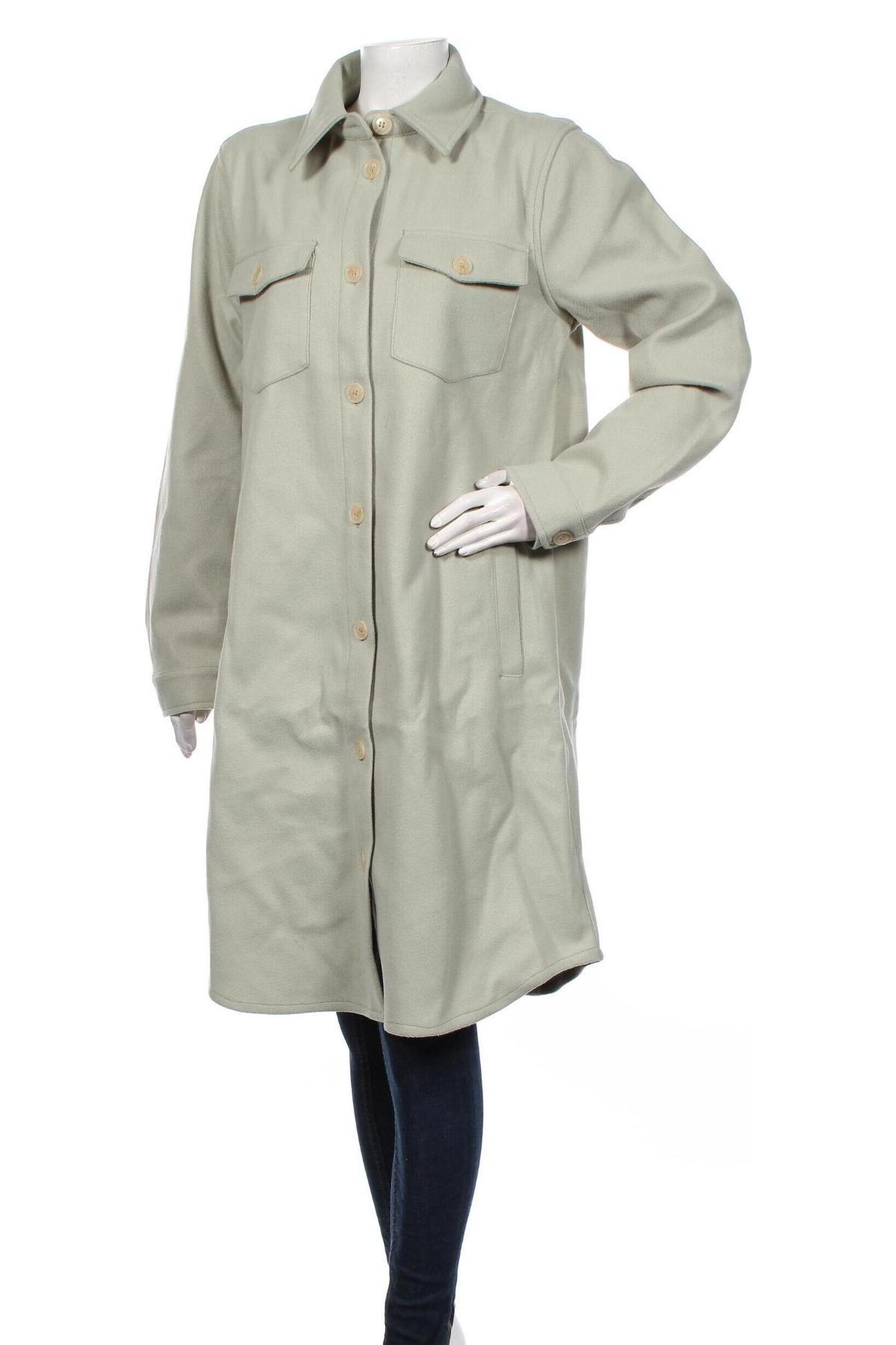 Дамско палто B.Young, Размер M, Цвят Зелен, Цена 99,60 лв.