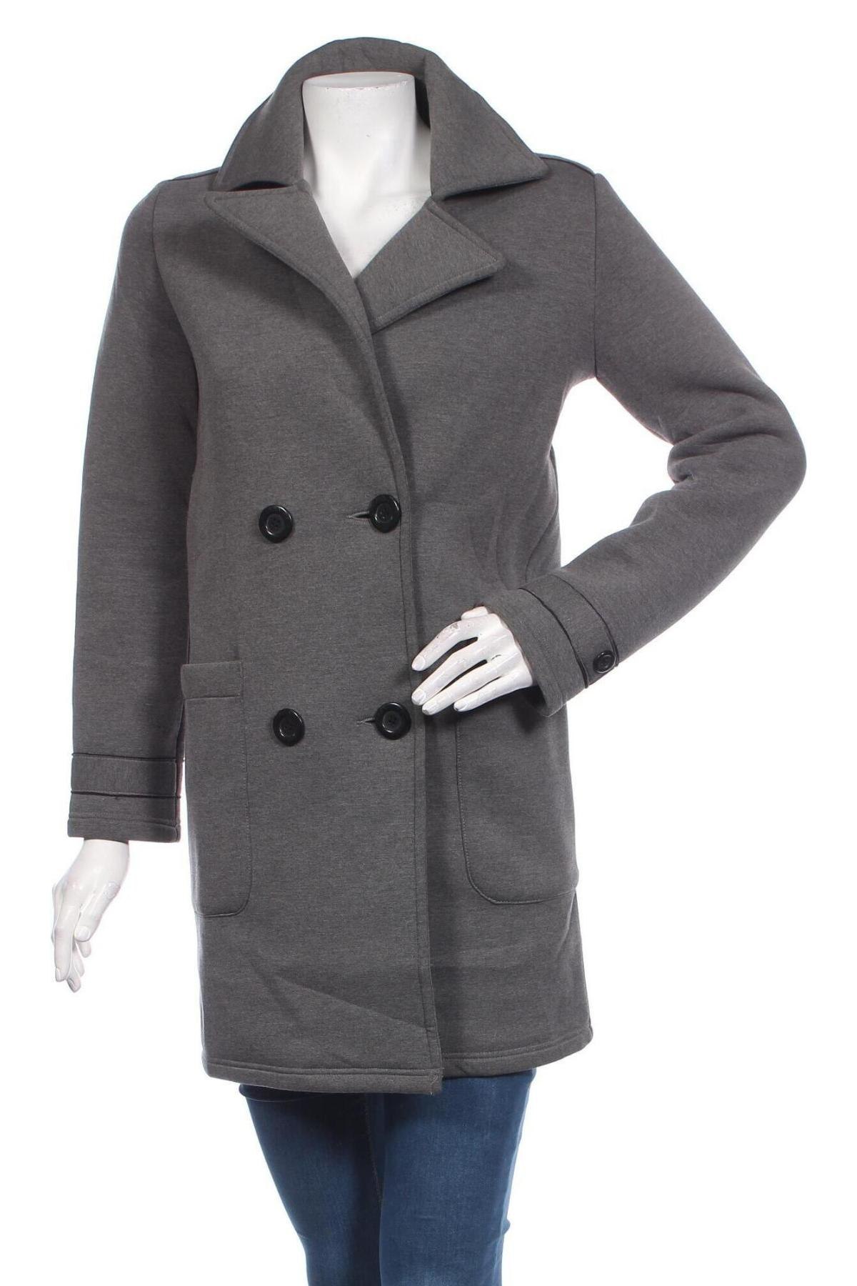 Γυναικείο παλτό School Rag, Μέγεθος XS, Χρώμα Γκρί, Τιμή 3,16 €