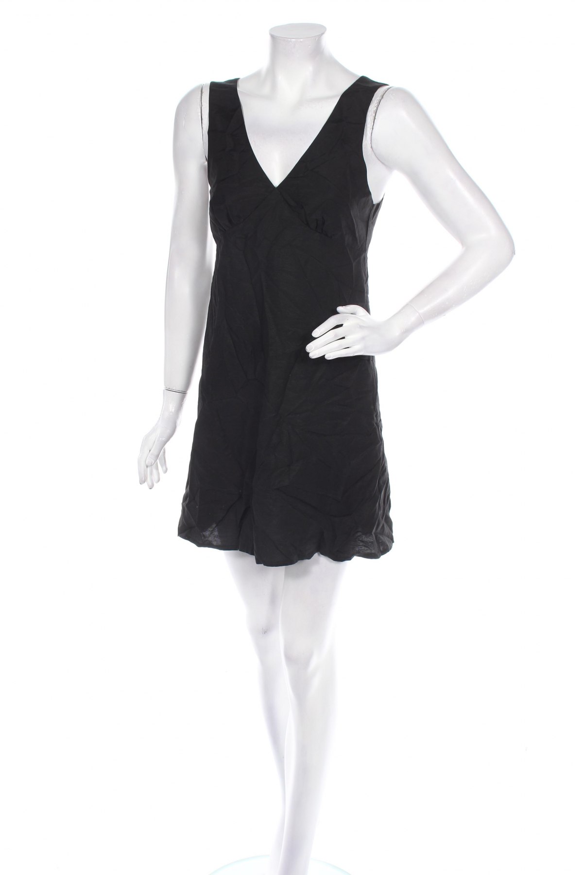 Φόρεμα ASOS, Μέγεθος M, Χρώμα Μαύρο, 89% βισκόζη, 11% λινό, Τιμή 26,29 €