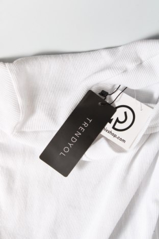 Γυναικεία μπλούζα-Κορμάκι Trendyol, Μέγεθος S, Χρώμα Λευκό, Τιμή 31,96 €