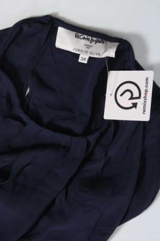 Damen Shirt El Corte Ingles, Größe XS, Farbe Blau, Preis 1,59 €