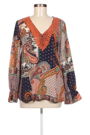 Дамска блуза Exquily, Размер S, Цвят Многоцветен, Цена 3,04 лв.