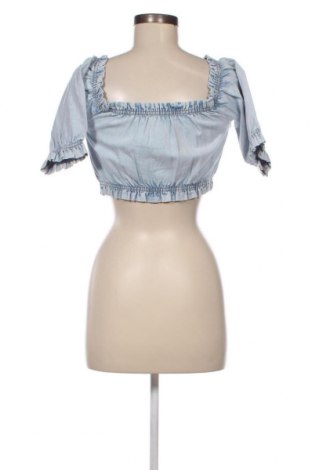 Γυναικεία μπλούζα Gina Tricot, Μέγεθος M, Χρώμα Μπλέ, Τιμή 20,62 €