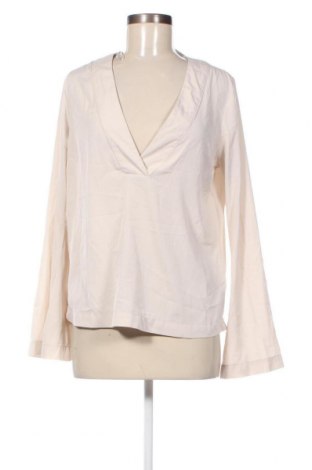 Γυναικεία μπλούζα Gina Tricot, Μέγεθος S, Χρώμα  Μπέζ, Τιμή 2,04 €