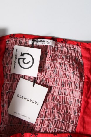 Γυναικεία μπλούζα Glamorous, Μέγεθος XL, Χρώμα Κόκκινο, Τιμή 5,20 €