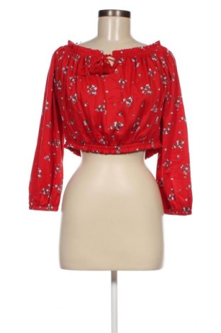 Damen Shirt H&M Divided, Größe L, Farbe Rot, Preis € 2,12