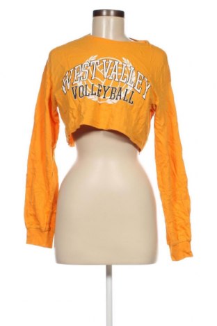 Γυναικεία μπλούζα H&M Divided, Μέγεθος XS, Χρώμα Κίτρινο, Τιμή 2,00 €