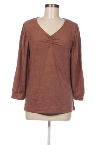 Дамска блуза Laura Torelli, Размер M, Цвят Кафяв, Цена 4,18 лв.