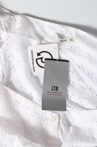 Γυναικεία μπλούζα Ltb, Μέγεθος XS, Χρώμα Λευκό, Τιμή 37,11 €