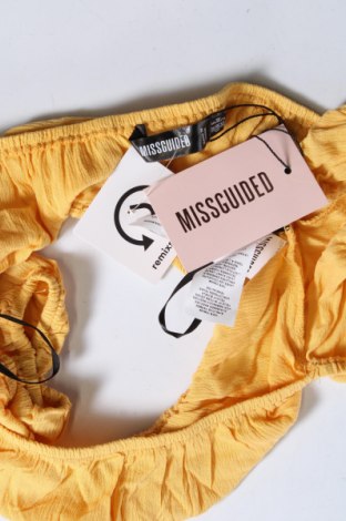 Damen Shirt Missguided, Größe XS, Farbe Gelb, Preis 2,08 €