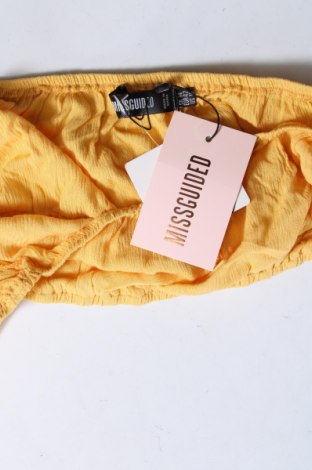 Γυναικεία μπλούζα Missguided, Μέγεθος L, Χρώμα Κίτρινο, Τιμή 2,56 €