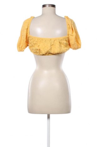 Дамска блуза Missguided, Размер L, Цвят Жълт, Цена 4,34 лв.