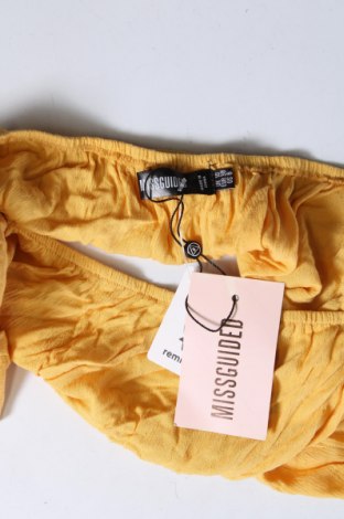 Γυναικεία μπλούζα Missguided, Μέγεθος M, Χρώμα Κίτρινο, Τιμή 2,08 €