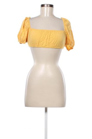 Γυναικεία μπλούζα Missguided, Μέγεθος M, Χρώμα Κίτρινο, Τιμή 2,56 €