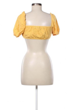 Γυναικεία μπλούζα Missguided, Μέγεθος M, Χρώμα Κίτρινο, Τιμή 2,56 €