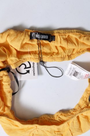 Γυναικεία μπλούζα Missguided, Μέγεθος M, Χρώμα Κίτρινο, Τιμή 2,24 €
