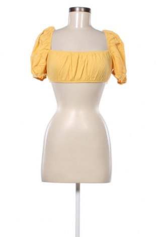 Γυναικεία μπλούζα Missguided, Μέγεθος M, Χρώμα Κίτρινο, Τιμή 2,08 €