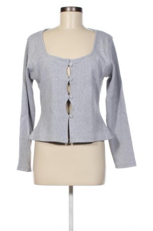 Γυναικεία μπλούζα Missguided, Μέγεθος XL, Χρώμα Γκρί, Τιμή 6,39 €