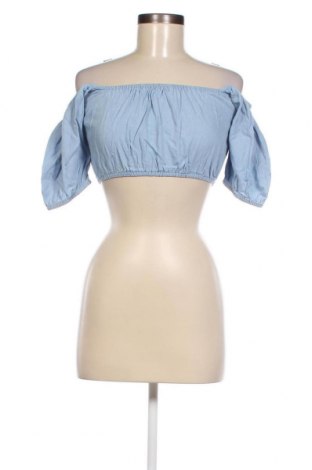 Γυναικεία μπλούζα Missguided, Μέγεθος XS, Χρώμα Μπλέ, Τιμή 5,11 €
