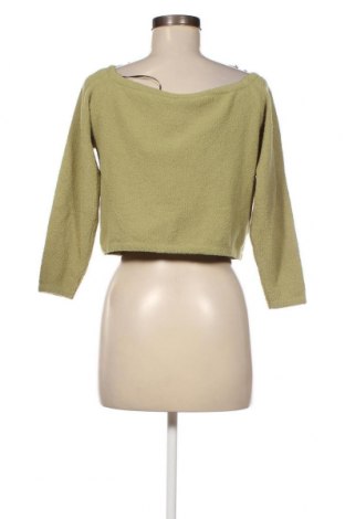 Γυναικεία μπλούζα Monki, Μέγεθος L, Χρώμα Πράσινο, Τιμή 4,42 €
