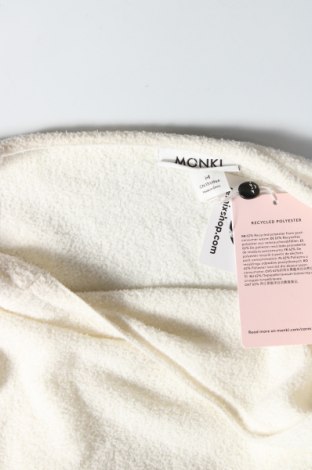 Γυναικεία μπλούζα Monki, Μέγεθος M, Χρώμα Λευκό, Τιμή 4,42 €