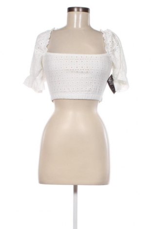 Γυναικεία μπλούζα Nly Trend, Μέγεθος XS, Χρώμα Λευκό, Τιμή 3,68 €