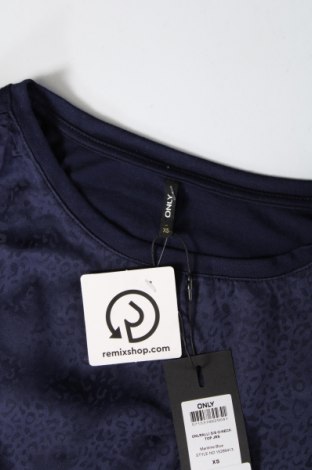 Γυναικεία μπλούζα ONLY, Μέγεθος XS, Χρώμα Μπλέ, Τιμή 3,92 €