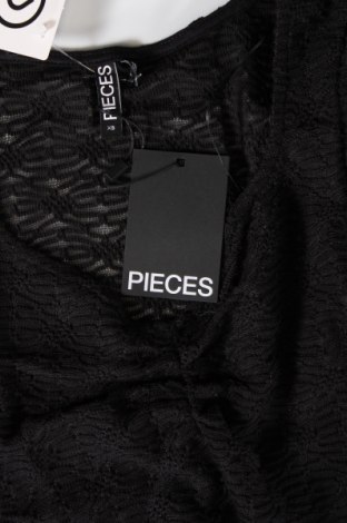 Дамска блуза Pieces, Размер XS, Цвят Черен, Цена 7,60 лв.