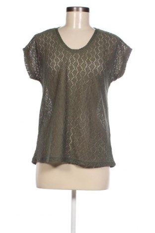 Γυναικεία μπλούζα Seventy Seven, Μέγεθος XL, Χρώμα Πράσινο, Τιμή 9,43 €