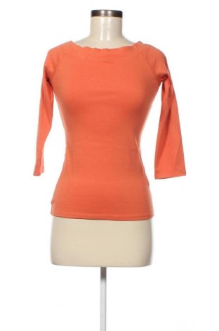 Γυναικεία μπλούζα Tom Tailor, Μέγεθος XS, Χρώμα Πορτοκαλί, Τιμή 37,11 €