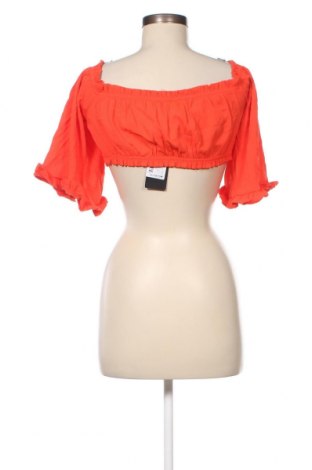 Дамска блуза Trendyol, Размер S, Цвят Оранжев, Цена 10,80 лв.