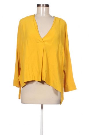 Bluză de femei Zara, Mărime S, Culoare Galben, Preț 65,79 Lei