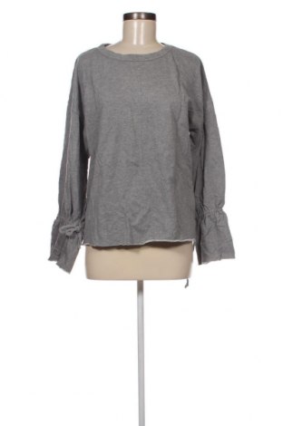 Дамска блуза Zara Trafaluc, Размер M, Цвят Сив, Цена 6,00 лв.