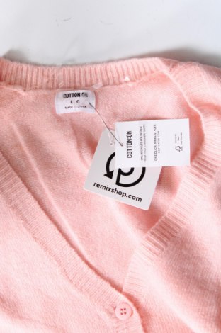 Damen Strickjacke Cotton On, Größe L, Farbe Rosa, Preis 4,03 €