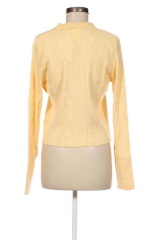 Damen Strickjacke Monki, Größe XL, Farbe Gelb, Preis € 9,85