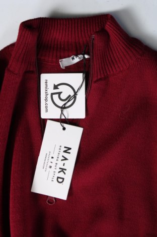 Damen Strickjacke NA-KD, Größe S, Farbe Rot, Preis 6,28 €