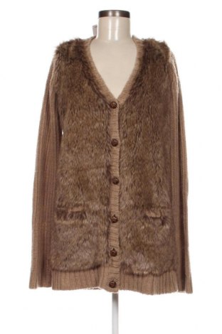Γυναικεία ζακέτα Zara Knitwear, Μέγεθος L, Χρώμα Καφέ, Τιμή 6,80 €