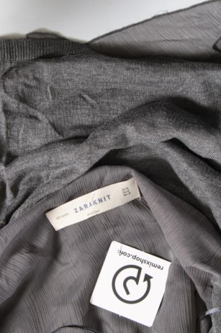 Damen Strickjacke Zara Knitwear, Größe M, Farbe Grau, Preis 1,81 €
