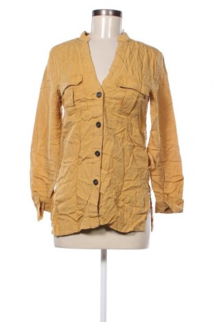 Γυναικείο πουκάμισο H&M Conscious Collection, Μέγεθος XS, Χρώμα Κίτρινο, Τιμή 1,70 €