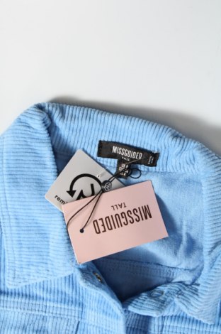 Γυναικείο πουκάμισο Missguided, Μέγεθος S, Χρώμα Μπλέ, Τιμή 20,62 €