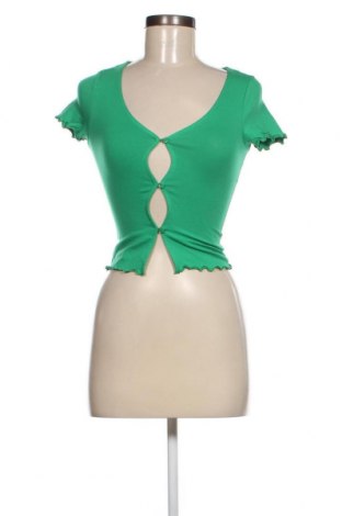 Дамска риза Monki, Размер XS, Цвят Зелен, Цена 8,82 лв.