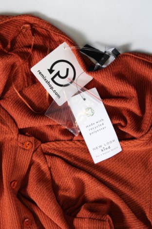 Γυναικείο πουκάμισο New Look, Μέγεθος M, Χρώμα Καφέ, Τιμή 4,33 €