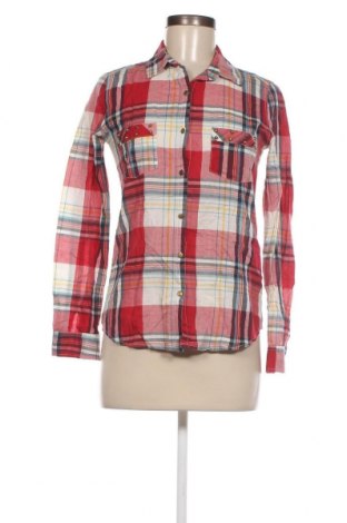 Γυναικείο πουκάμισο Pimkie, Μέγεθος XS, Χρώμα Πολύχρωμο, Τιμή 1,70 €