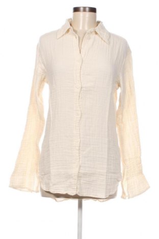 Γυναικείο πουκάμισο Weekday, Μέγεθος XS, Χρώμα Εκρού, Τιμή 32,47 €