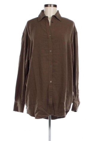 Γυναικείο πουκάμισο Weekday, Μέγεθος S, Χρώμα Πράσινο, Τιμή 15,59 €