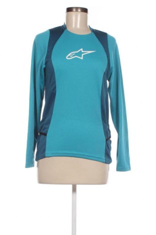 Дамска спортна блуза Alpinestars, Размер S, Цвят Син, Цена 37,80 лв.