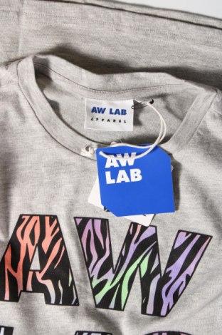 Дамска тениска AW LAB, Размер XS, Цвят Сив, Цена 4,83 лв.