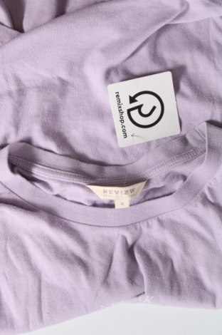 Damen T-Shirt Review, Größe S, Farbe Lila, Preis 8,51 €