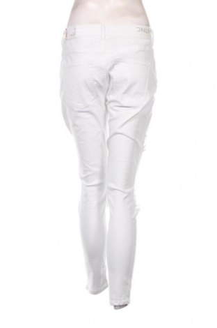 Damskie jeansy ONLY, Rozmiar XL, Kolor Biały, Cena 181,25 zł