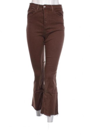 Damskie jeansy Stradivarius, Rozmiar S, Kolor Brązowy, Cena 92,76 zł